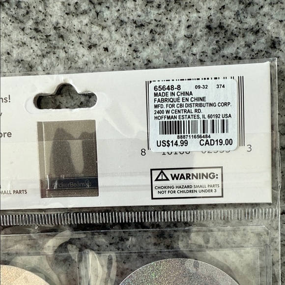 Claire's Multicolor Sticker Beans Set - Picture 3 of 5